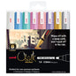Uni 1.8-2.5mm Bullet Tip Metallic Chalk Markers