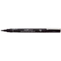 Uni Pin Permanent Chisel Tip Black Fineliners