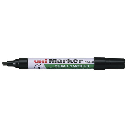 Uni Permanent Chisel Tip Markers
