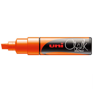 Uni 8.0mm Chisel Tip Chalk Markers