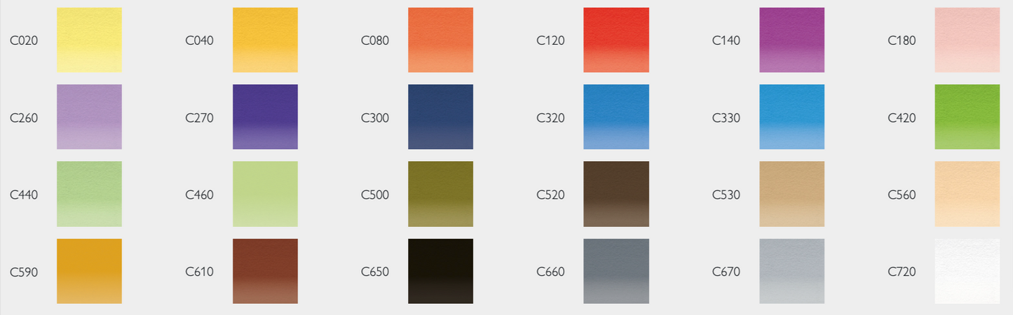 Derwent Coloursoft Pencils Tin of 24