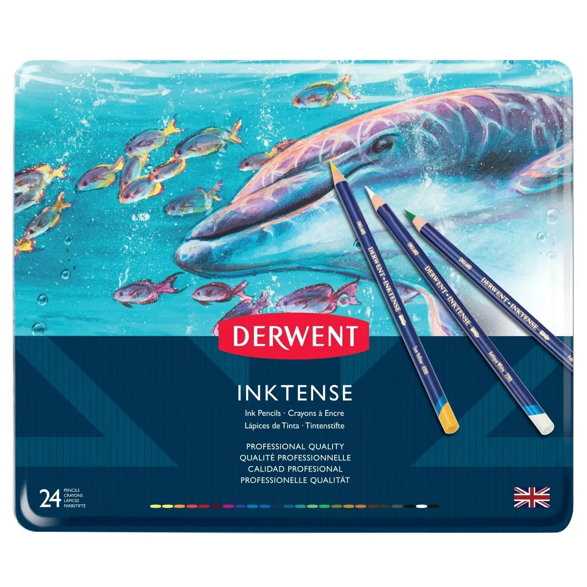 Derwent Inktense Pencils Set of 24