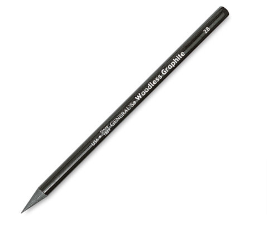General's All-art Woodless Graphite Pencils