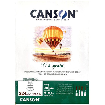 Canson "C" à grain 224gsm 30 Sheet Pads