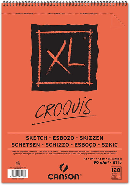 Canson XL Croquis 90gsm 120 Sheet Sketch Pads
