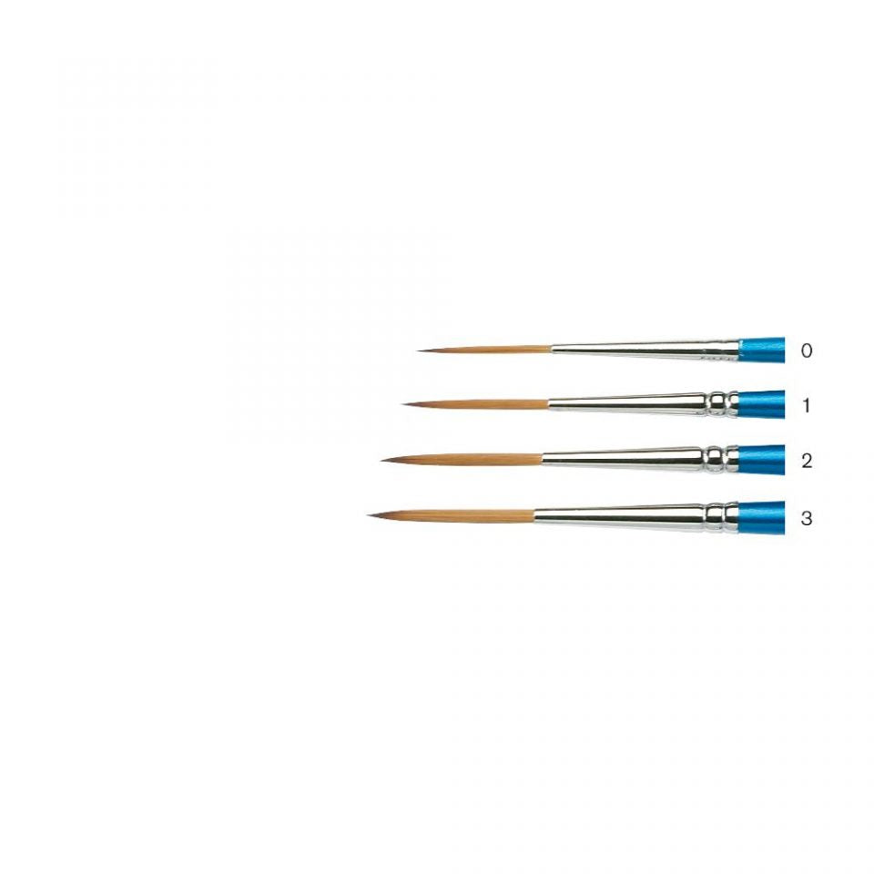Winsor & Newton Cotman 333 Watercolour Synthetic Short Handle Rigger Brushes