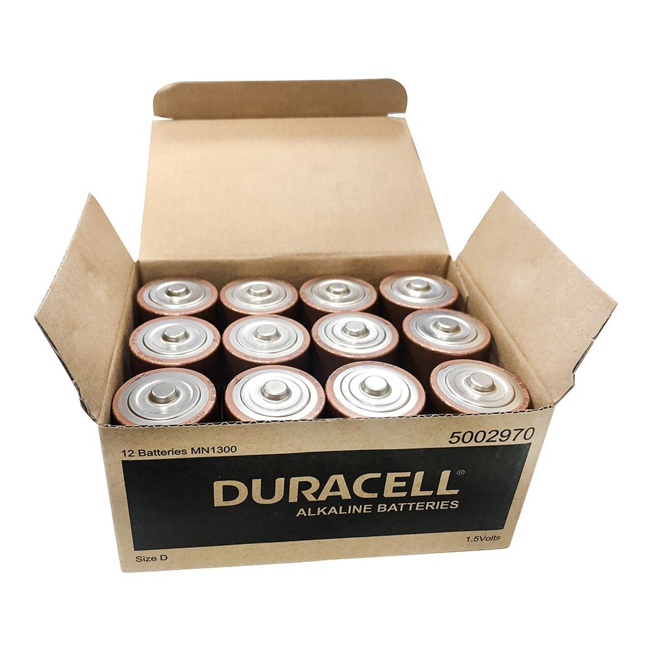 Duracell Coppertop Alkaline D Battery Pack