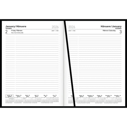 Collins Diary A51 English Maori Even Year