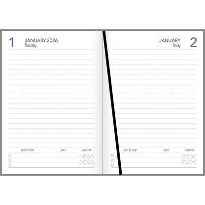 Collins Diary A61 Floral Even Year