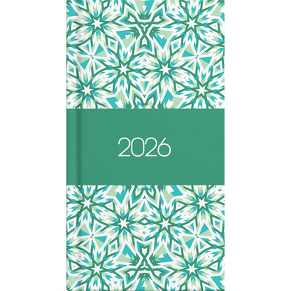 Collins Diary Slimline Kaleidoscope Week To View Even Year