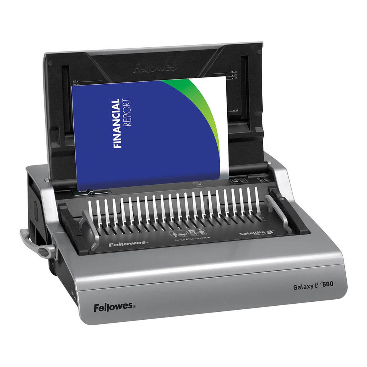 Fellowes Galaxy-e 500 Plastic Comb Binding Machine