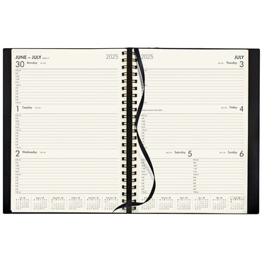 Collins Diary Mid Year Boston A43 Week To View 2025/2026