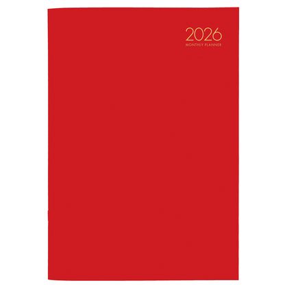 Collins Diary Planner Monthly PVC Assorted Colours Even Year