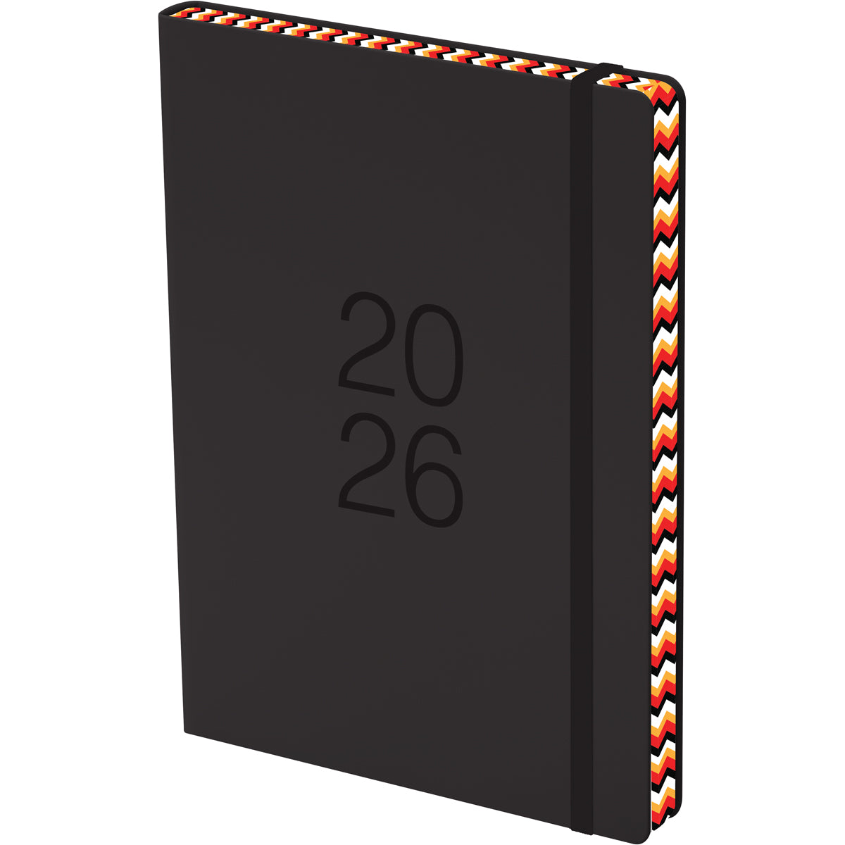 Collins Diary A51 Day Per Page Colour Edge Black Even Year