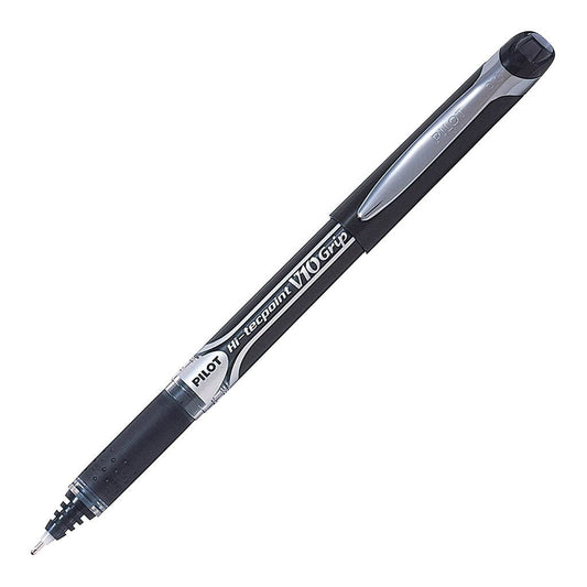 Pilot Hi-Tecpoint V10 Grip Rollerball Broad Pens