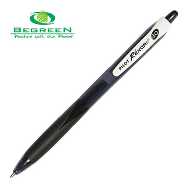 Pilot Begreen Rexgrip Ballpoint Pen Medium