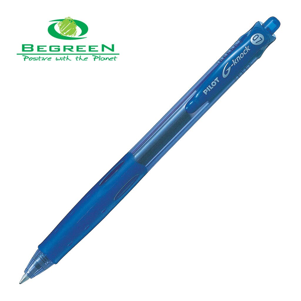 Pilot Begreen G-knock Gel Fine Pen - Pack Of 10