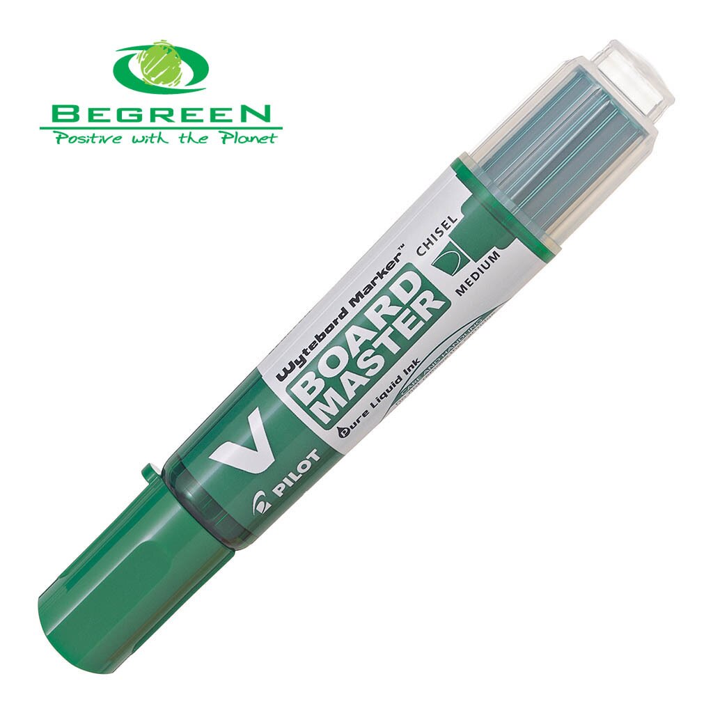 Pilot Begreen V Board Whiteboard Chisel Markers
