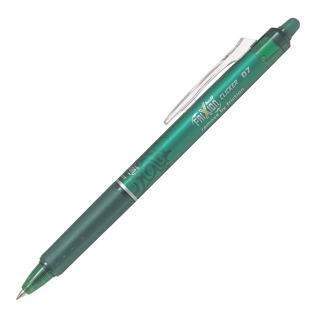 Pilot Frixion Clicker Retractable Erasable Fine Gel Pens