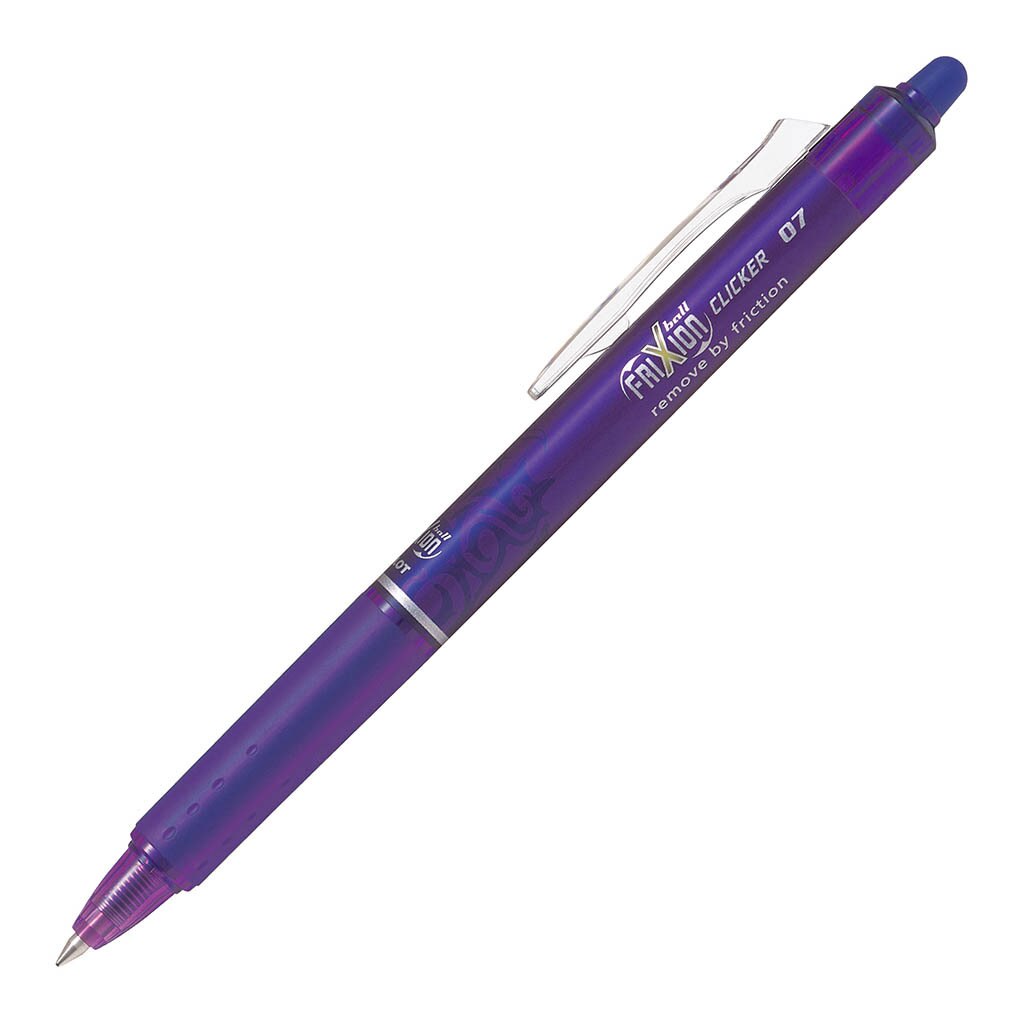 Pilot Frixion Clicker Retractable Erasable Fine Gel Pens