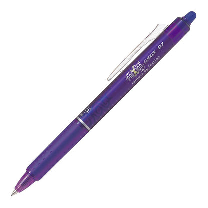 Pilot Frixion Clicker Retractable Erasable Fine Gel Pens