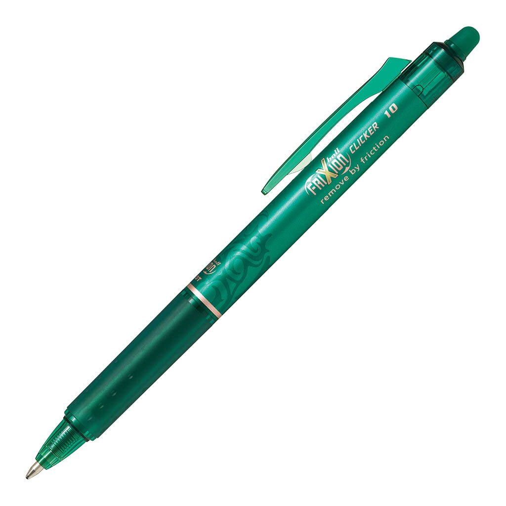 Pilot Frixion Clicker Retractable Erasable Broad Gel Pens