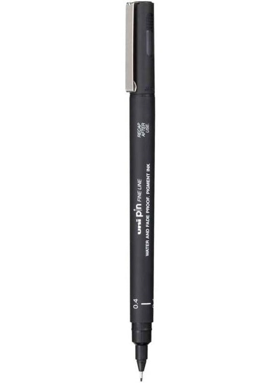 Uni Pin Permanent 0.4mm Fineliners