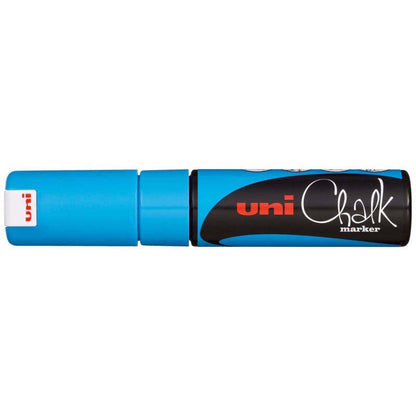 Uni 8.0mm Chisel Tip Chalk Markers