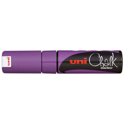 Uni 8.0mm Chisel Tip Chalk Markers