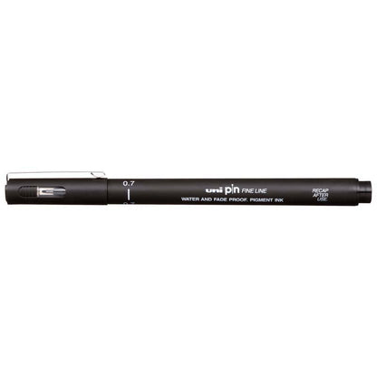 Uni Pin Permanent Pen Black Fineliners