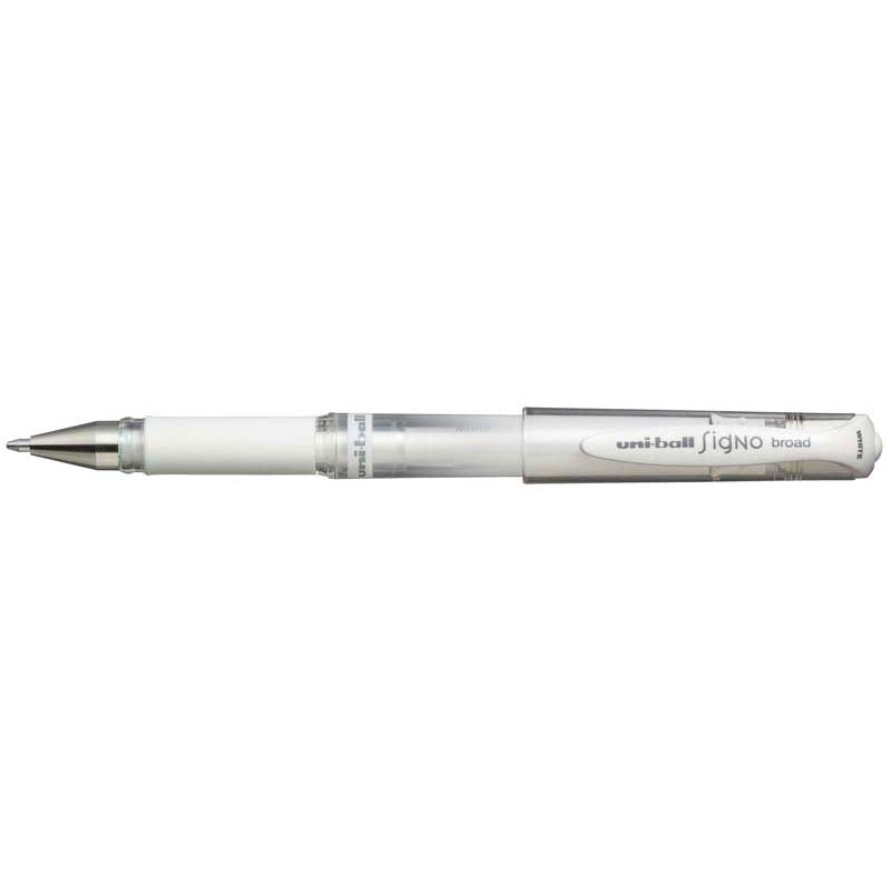 Uni-ball Signo Broad White 1.0mm Capped Pen