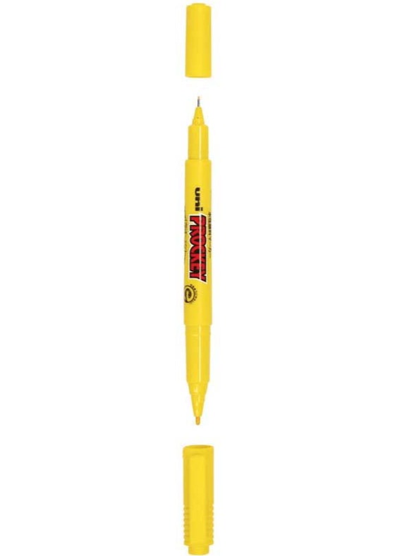Uni Prockey Dual Tip Pen 0.4/0.9mm Markers