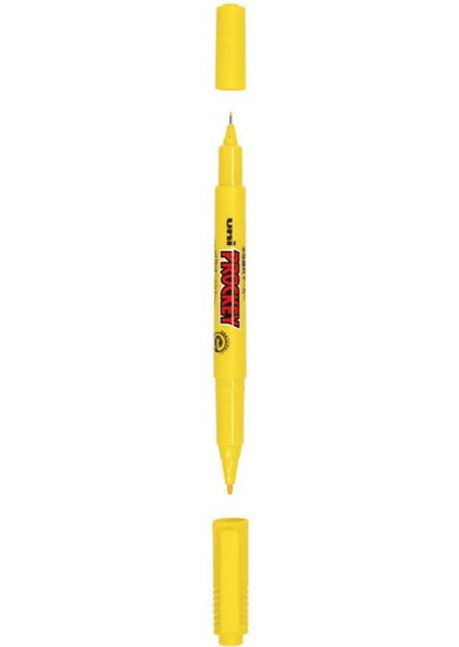 Uni Prockey Dual Tip Pen 0.4/0.9mm Markers