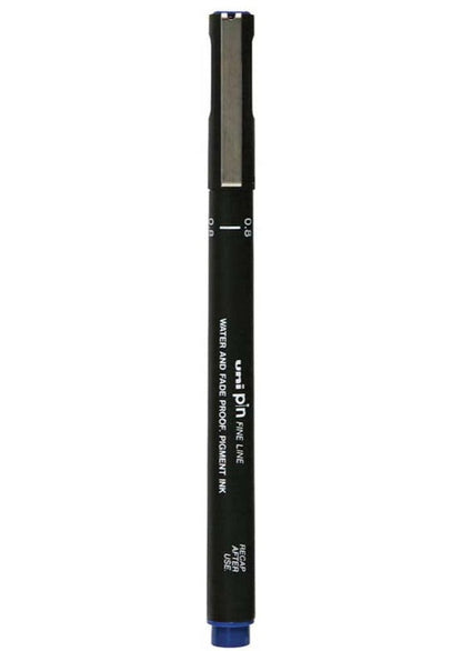 Uni Pin Permanent 0.8mm Fineliners