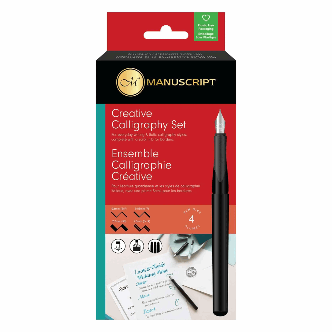Manuscript Calligraphy Classic Nibs Set Of 5