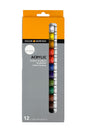 Daler Rowney Simply Acrylic 12x12ml Paint Set