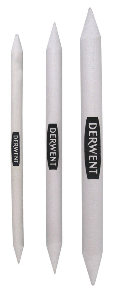 Derwent Assorted Sizes Paper Stumps Pack Of 3
