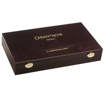Caran D'ache Luminance 6901 Colouring Pencil Wooden Box Set of 76