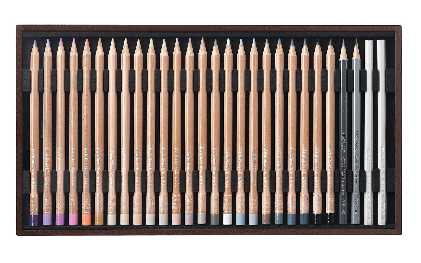 Caran D'ache Luminance 6901 Colouring Pencil Wooden Box Set of 76
