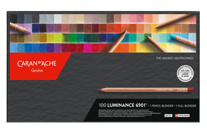 Caran D'ache Luminance 6901 Colouring Pencil Set of 100
