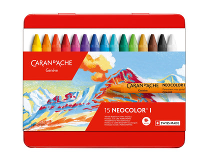 Caran D'ache Neocolor 1 Oil Pastel Set Of 15