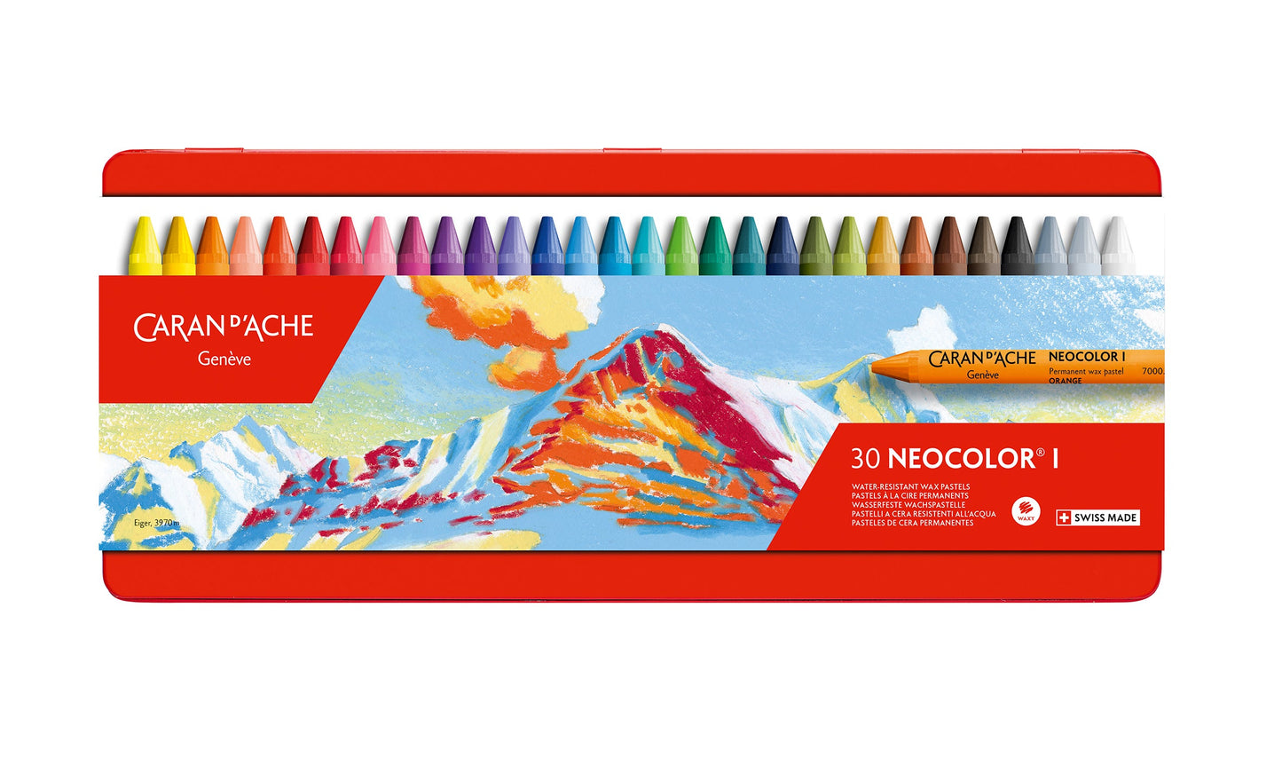 Caran D'ache Neocolor 1 Oil Pastel Set of 30