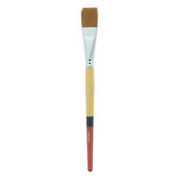 Princeton Snap! 9650 Short Handle Gold Taklon Stroke Brushes