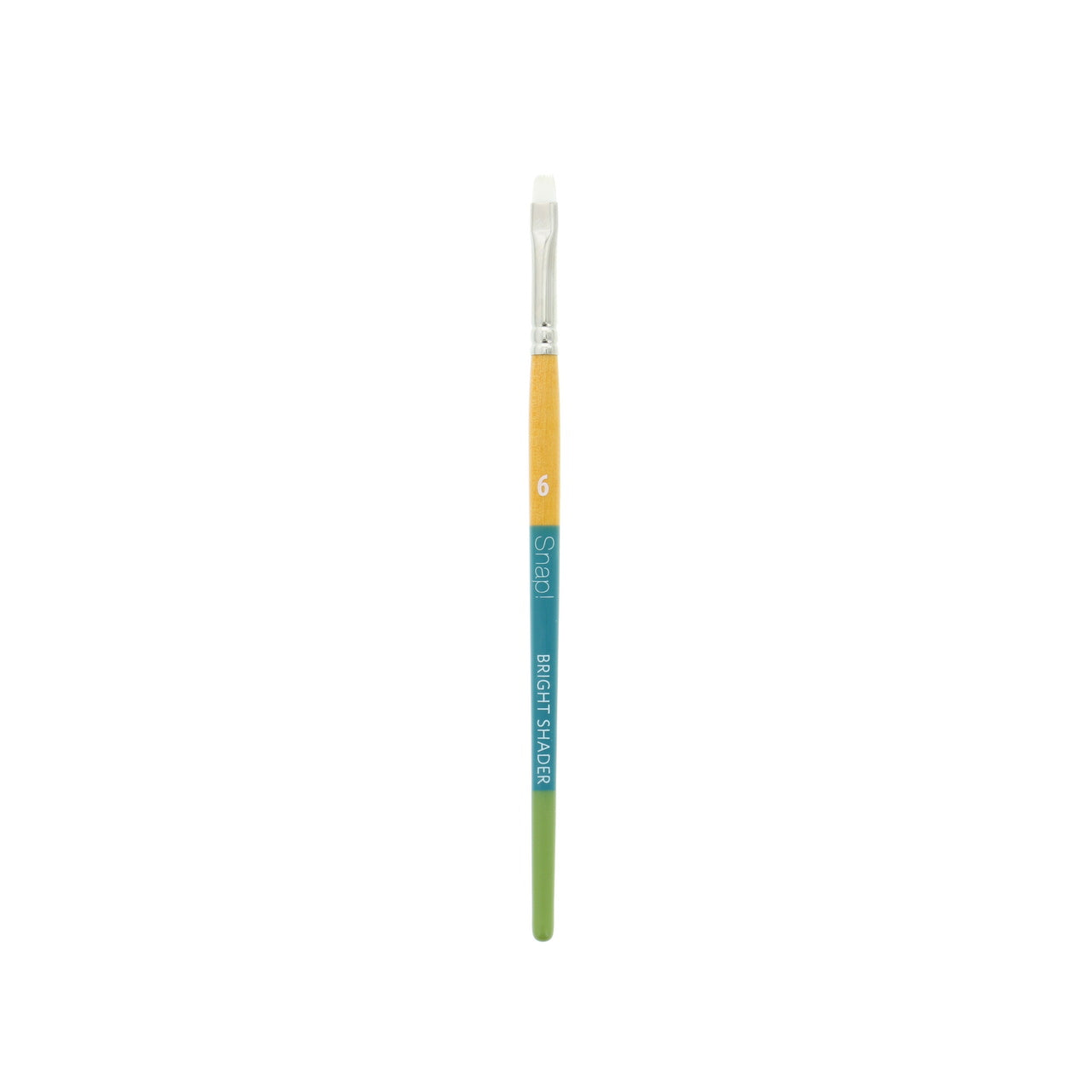 Princeton Snap! 9850 Short Handle White Taklon Bright Shader Brushes