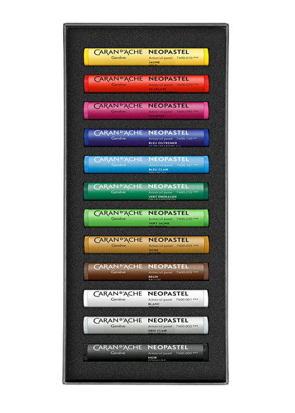 Caran D'ache Neopastel Artist Oil Pastel Set of 12
