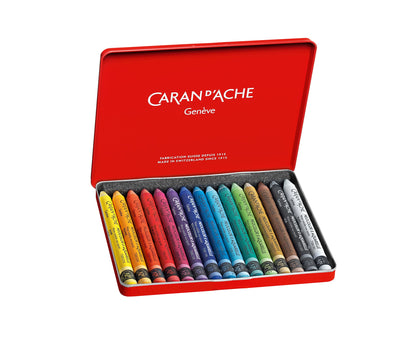 Caran D'ache Neocolor II Aquarelle Crayons Set of 15