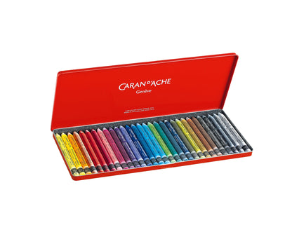 Caran D'ache Neocolor II Aquarelle Crayons Set of 30