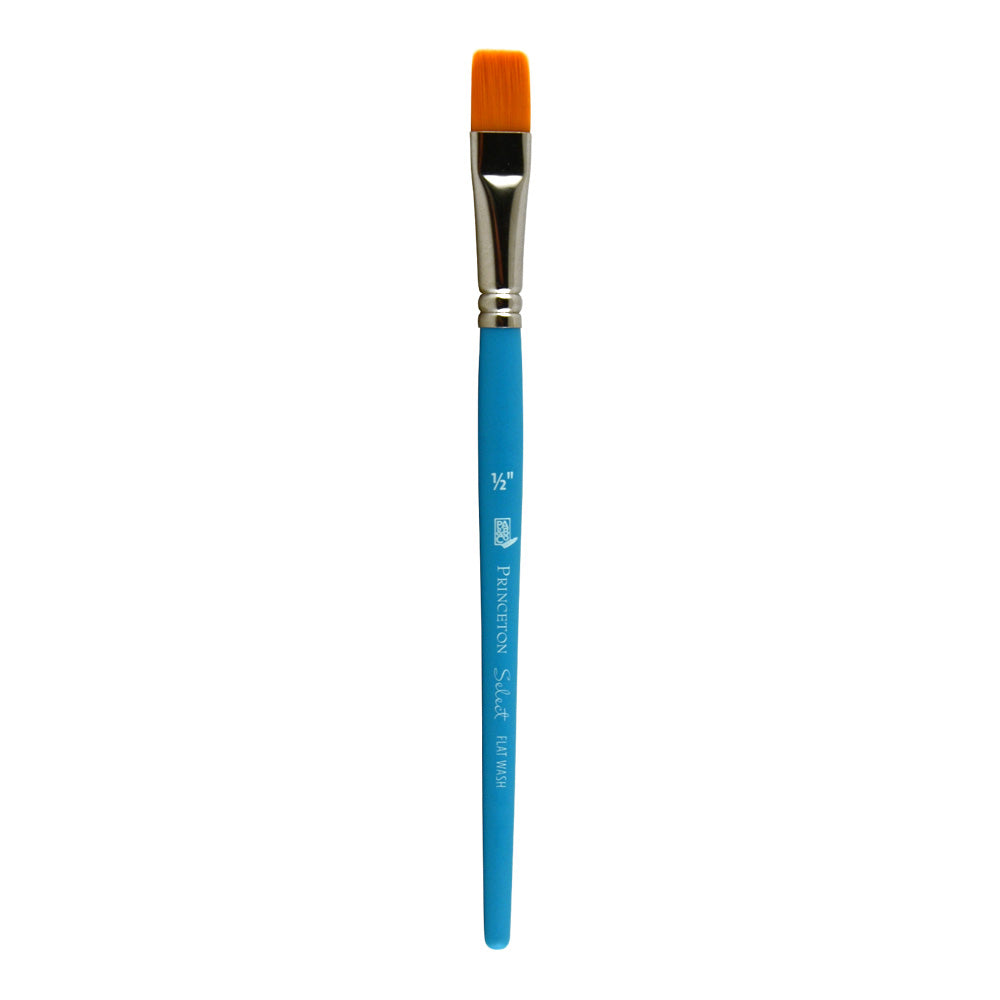 Princeton Select Artiste 3750 Flat Wash Synthetic Brushes