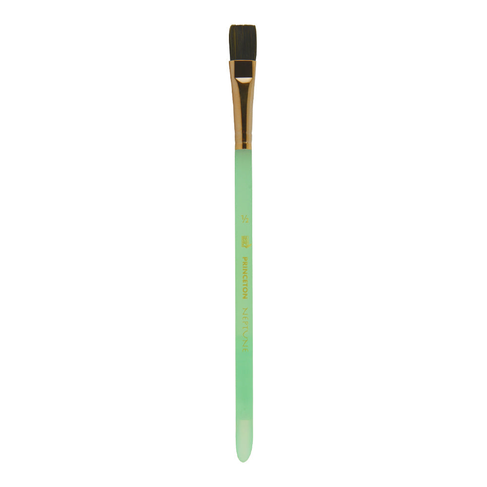 Princeton Neptune 4750 Aquarelle Square Wash Synthetic Squirrel Brushes