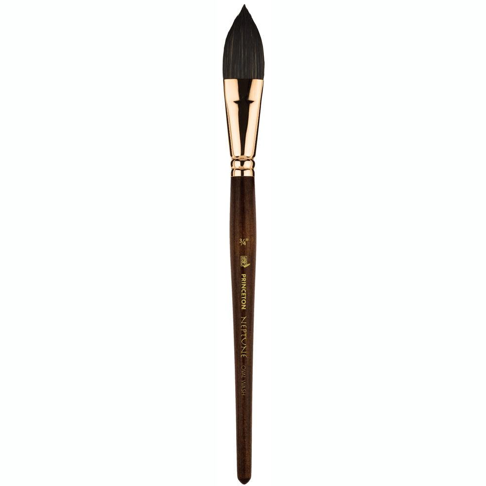 Princeton Neptune 4750 Oval Wash Synthetic Squirrel Brushes